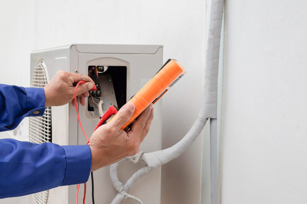 heat pump installation