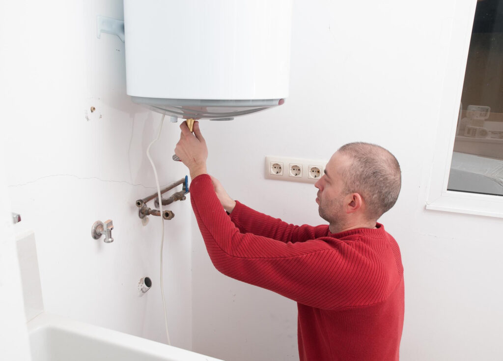tankless water heater winter