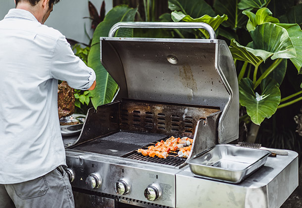 bbq gas line installation